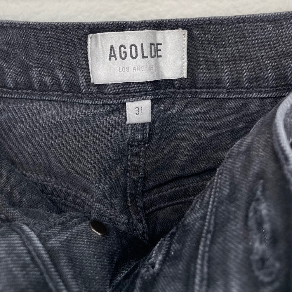 Agolde Black Ankle & Cropped Jeans - Picture 8 of 13